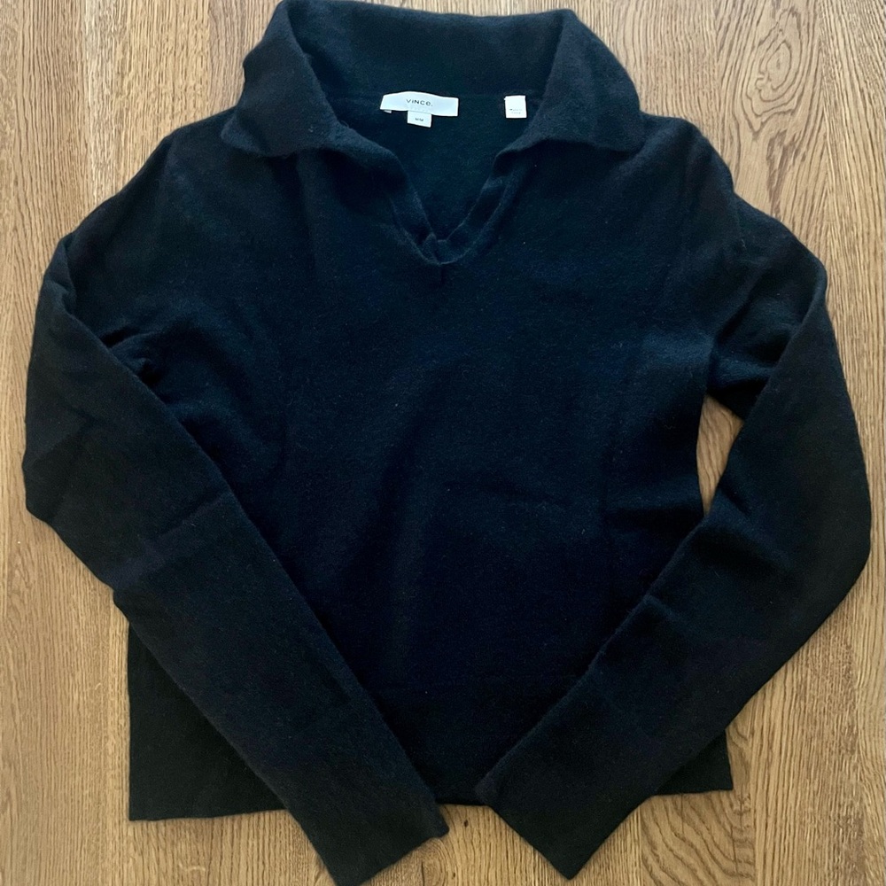 Vince Cashme V-Neck Sweater (shrunk to size XS)